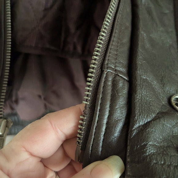 Wilsons Soft Leather Mens Motorcycle Jacket Sz XL Zip Out Thinsulate Ultra Liner - Picture 16 of 16